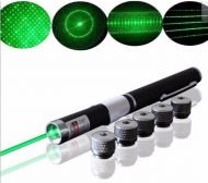 Ukazovátko zelený laser 5v1