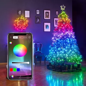 Chytré RGB LED Vánoční osvětlení - 5m